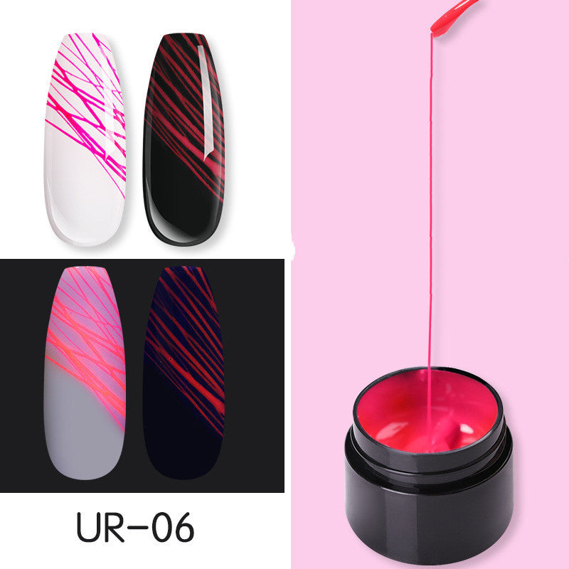 Manicure Luminous Nail Art Spider Nail Gel UV Nail Polish Manicure Luminous Nail Art Spider Nail Gel UV Nail Polish